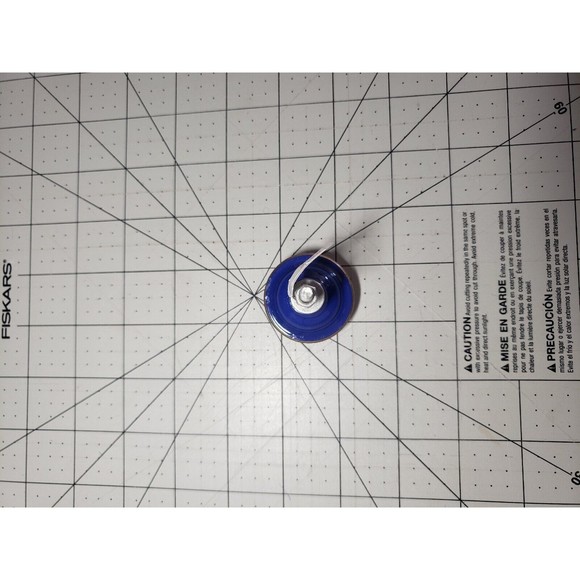 Ceramic Drawer Pull Knobs Round Blue Gold SET of 13 Pcs w Screws *READ* GUC - Picture 3 of 10